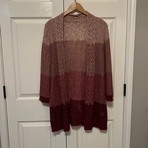 Knit cardigan